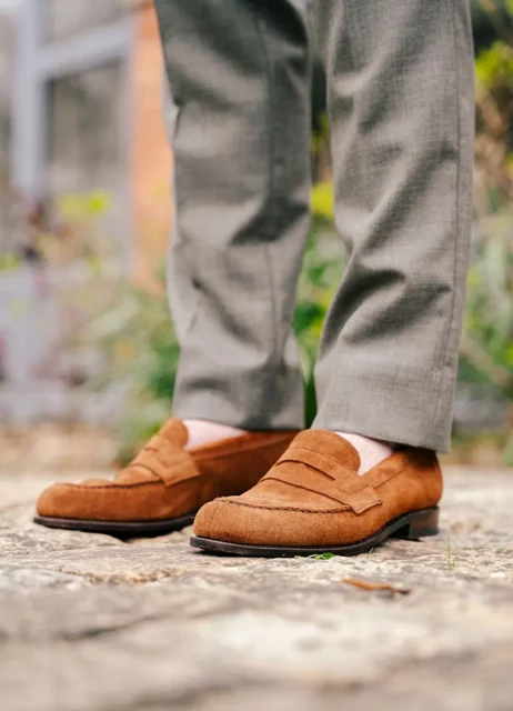 tenue mariage homme campagne chaussures temoin mocassins septieme largeur