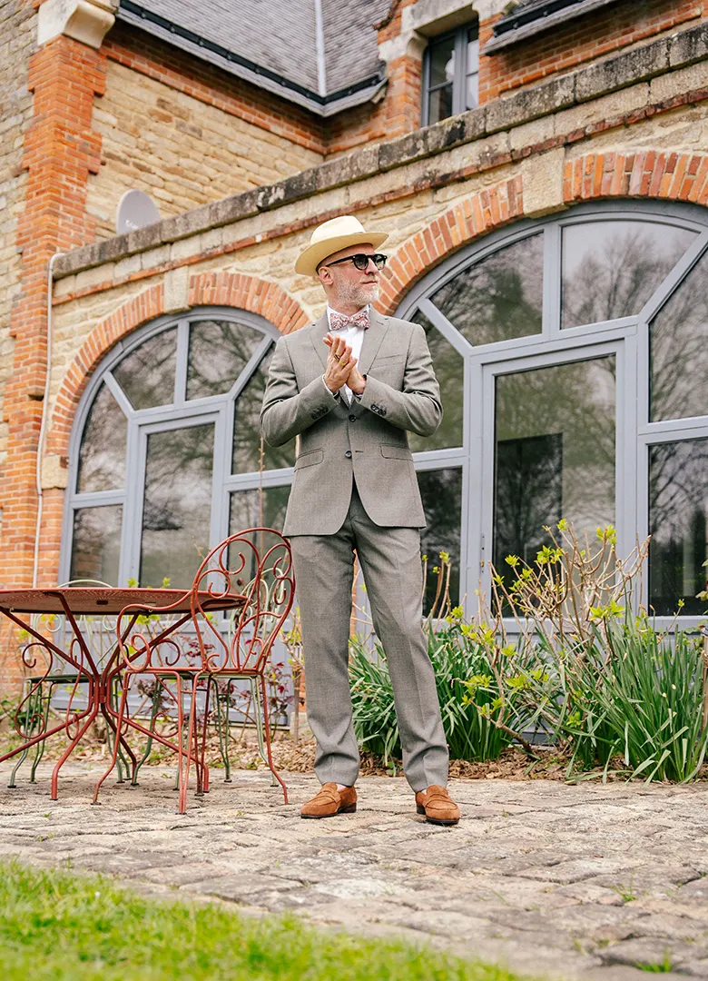 tenue mariage homme campagne costume temoin