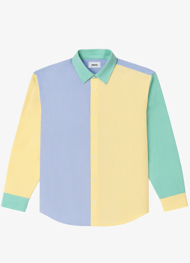 Simplifier Chemise Colorblock