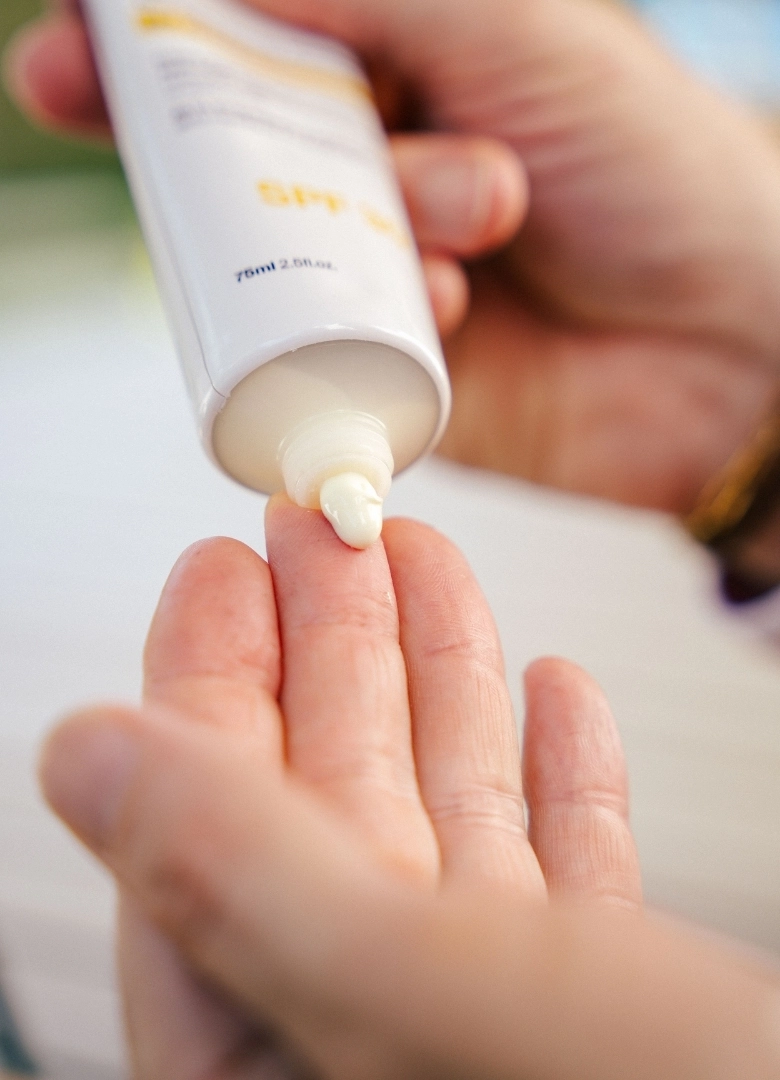 creme hydratante horace spf50 texture