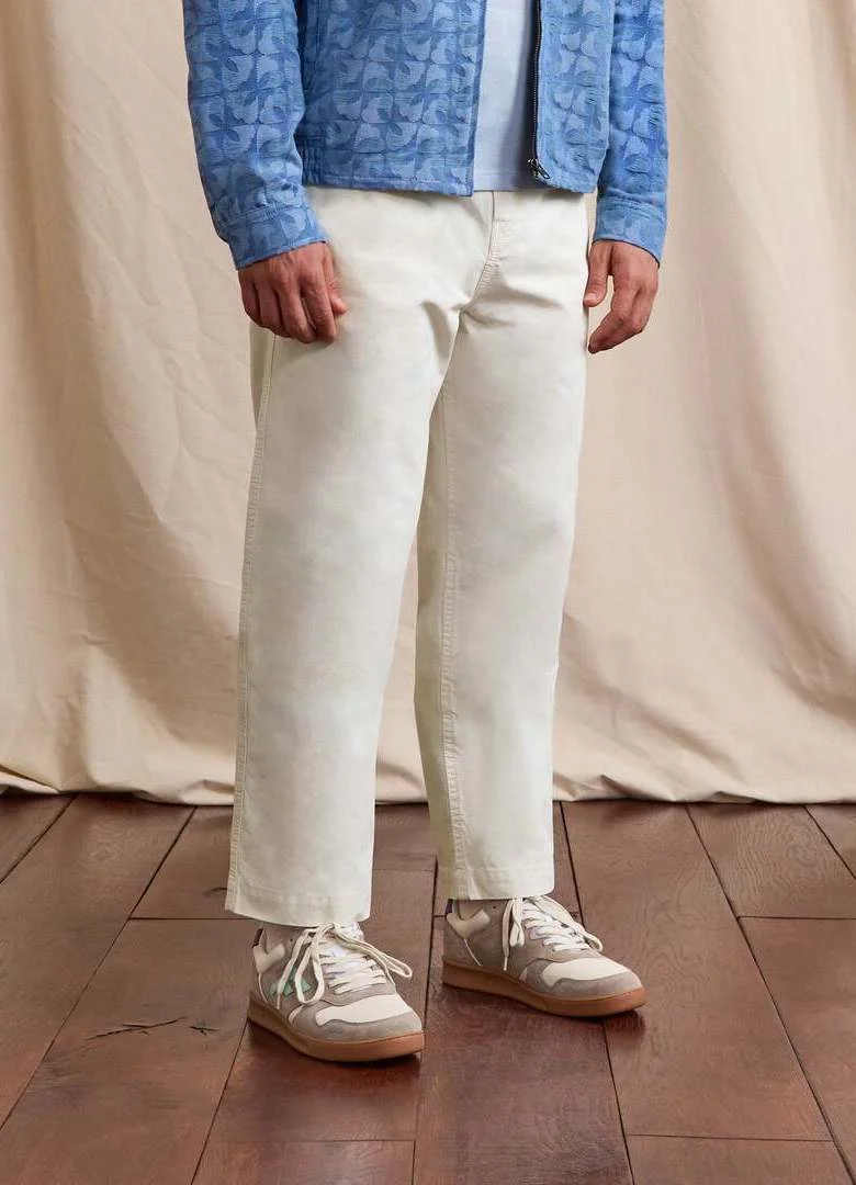 Faguo Pantalon Blanc