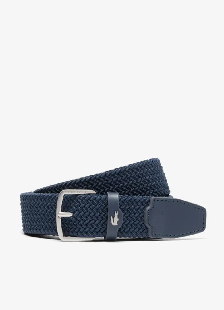 idee cadeau fete des peres 2026 ceinture tressee lacoste
