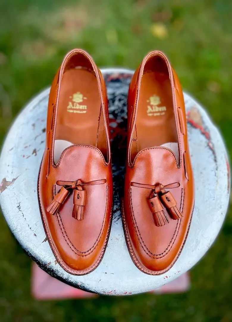mocassins a pampilles alden