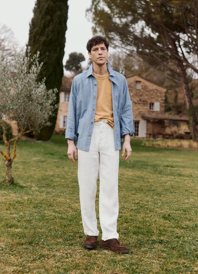 Monoprix Pantalon Blanc