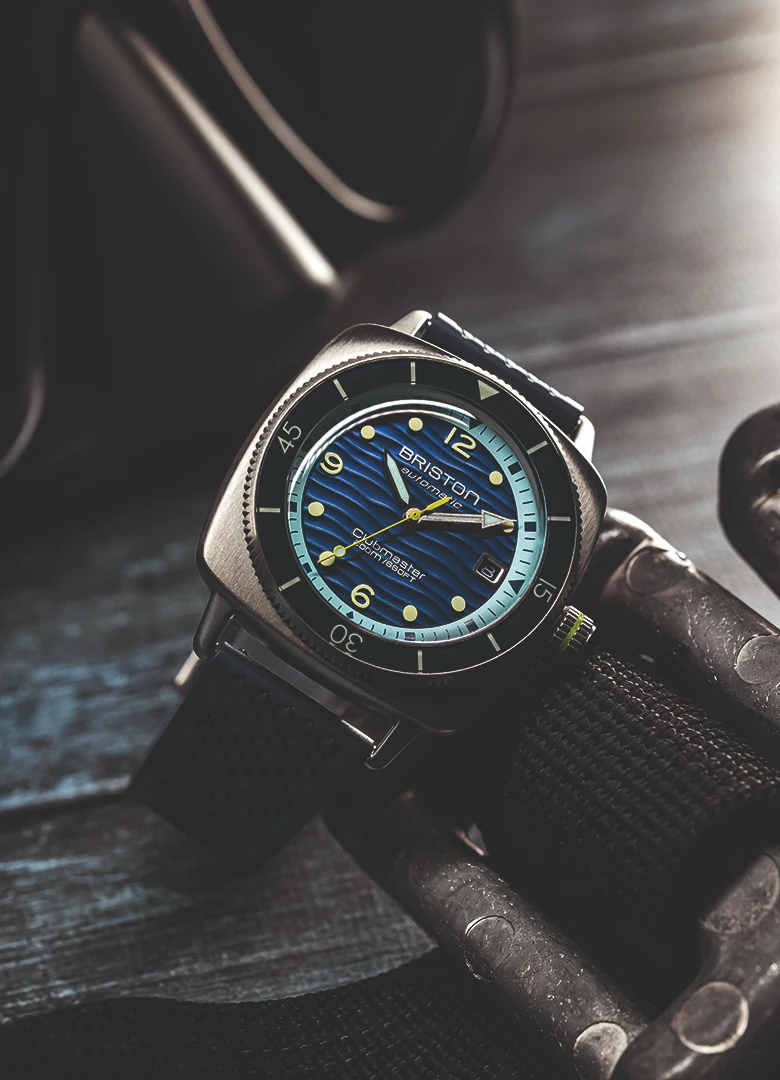 montre automatique clubmaster legend diver ocean acier bleu plongée