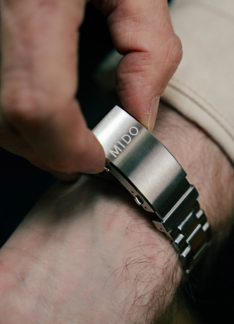 montre mido OS200 bracelet boucle