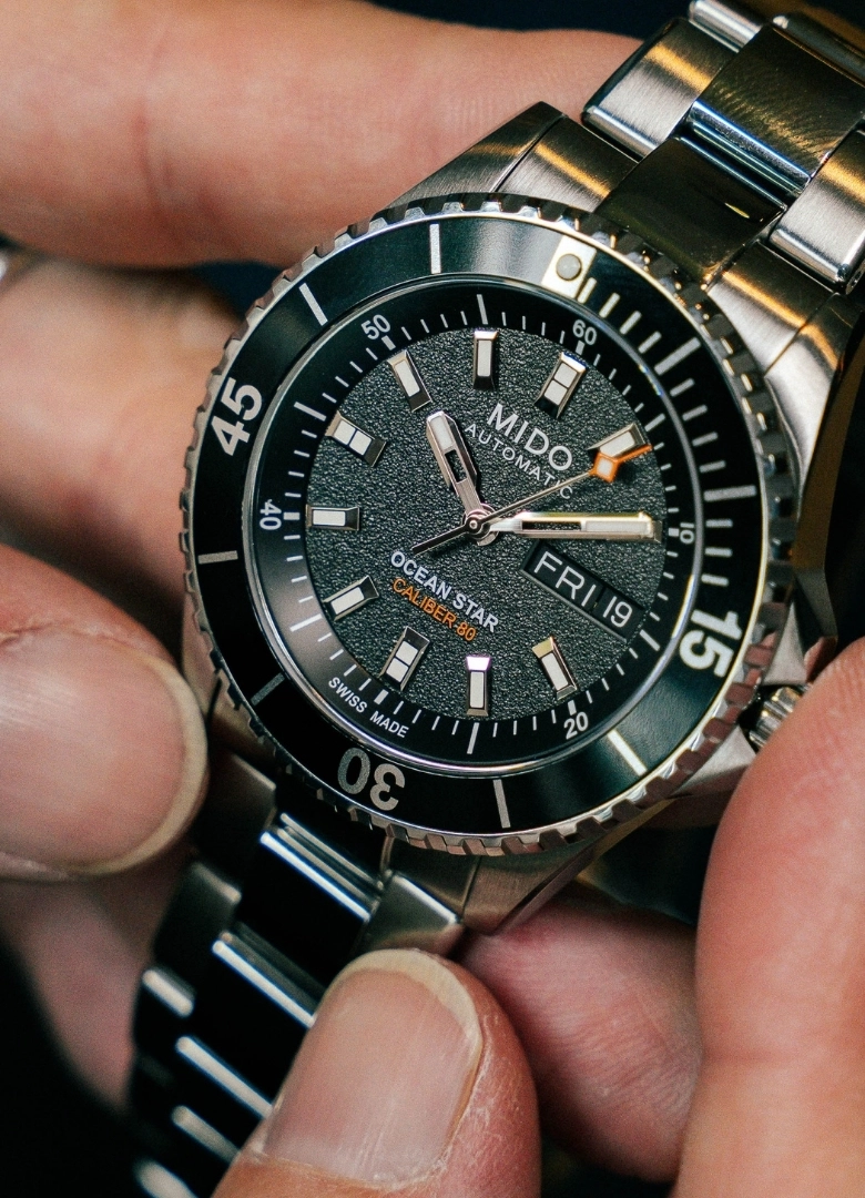 montre mido OS200 cadran
