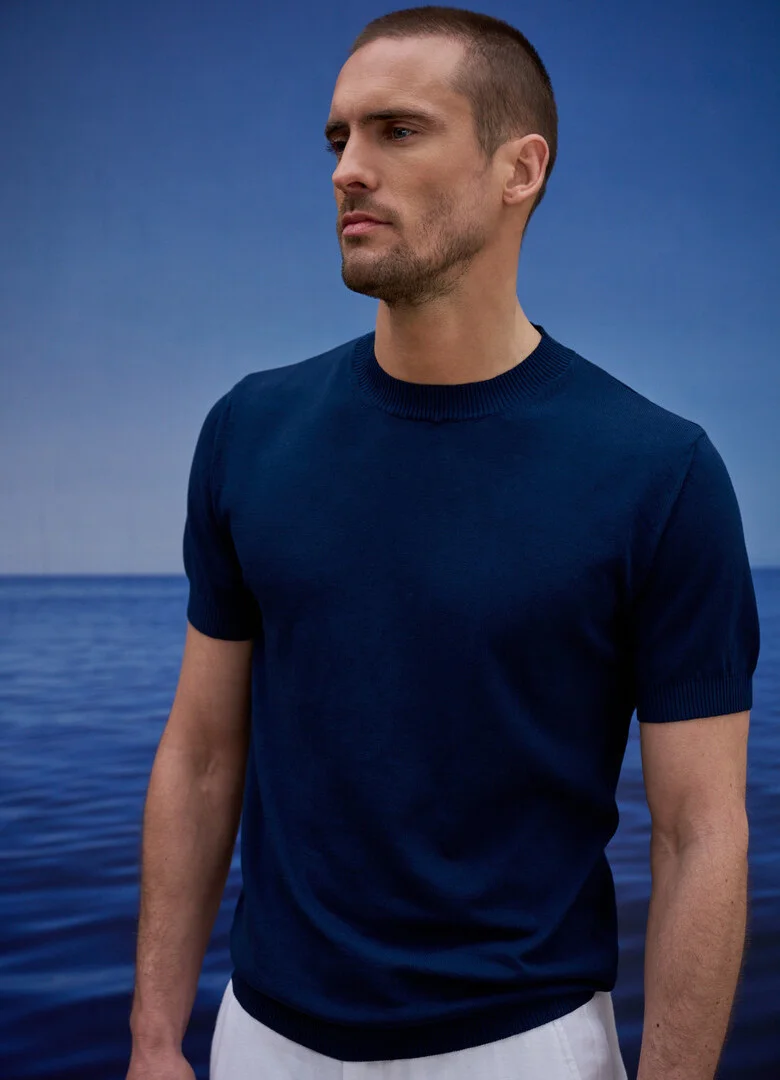 Nodus T Shirt Navy