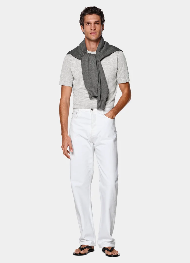 Suitsupply Pantalon Blanc