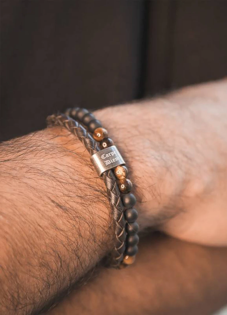 bracelet homme perle cuir rochet ete 2026