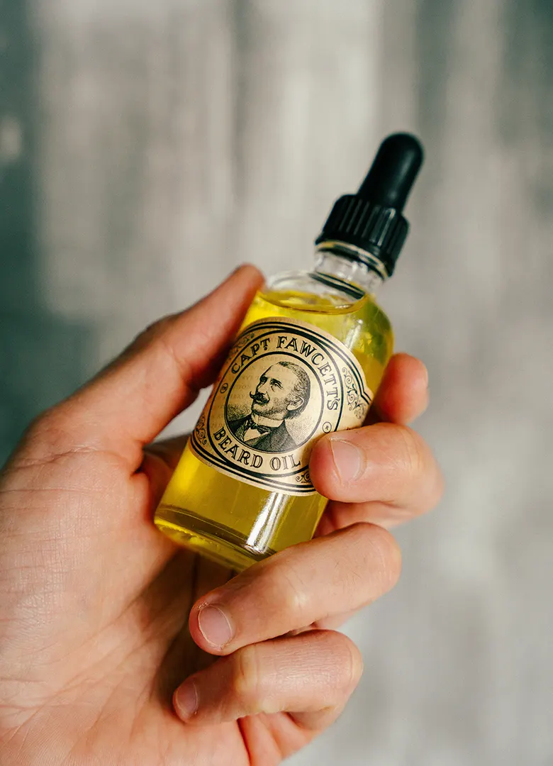 meilleures huiles barbe homme captain fawcett