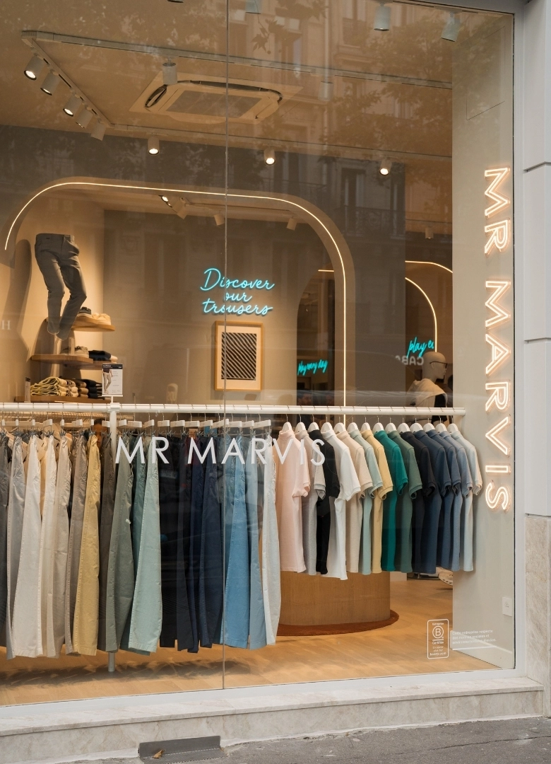 Mr Marvis Paris vitrine