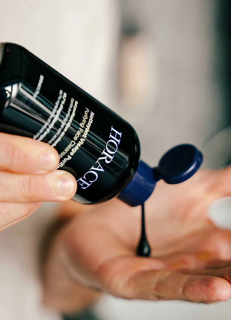 routine beaute homme mariage nettoyant visage horace