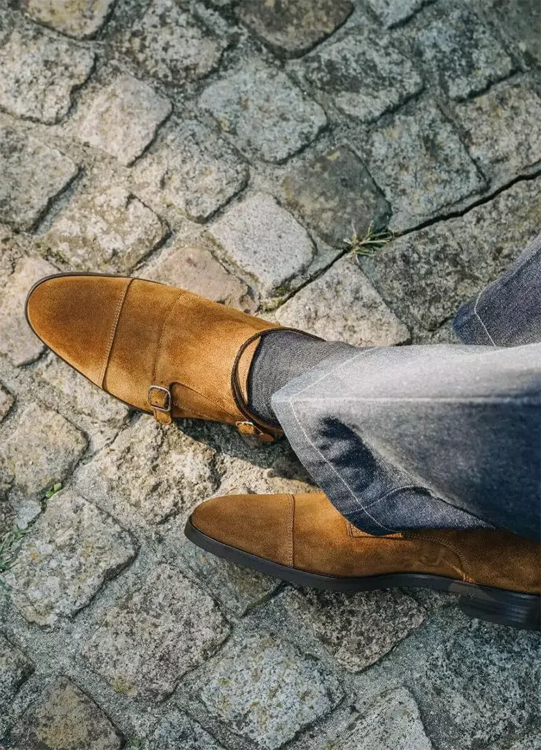 chaussures boucle classes homme in corio victor