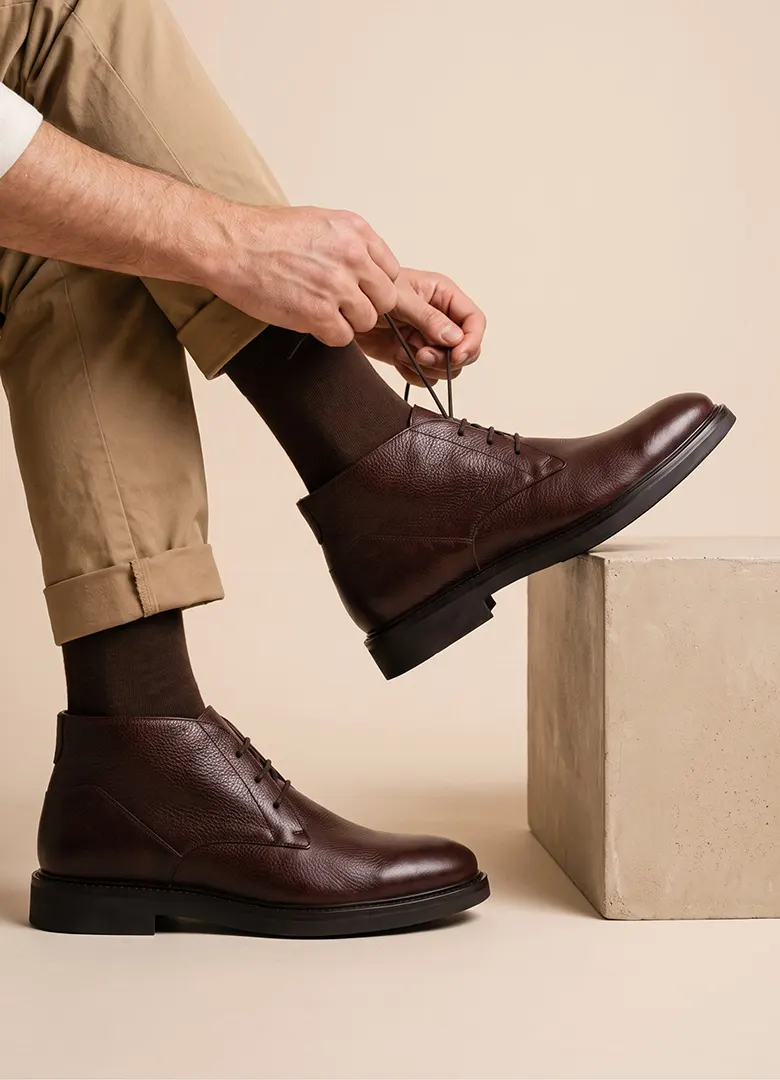 chaussures classes homme desert boots jules jenn