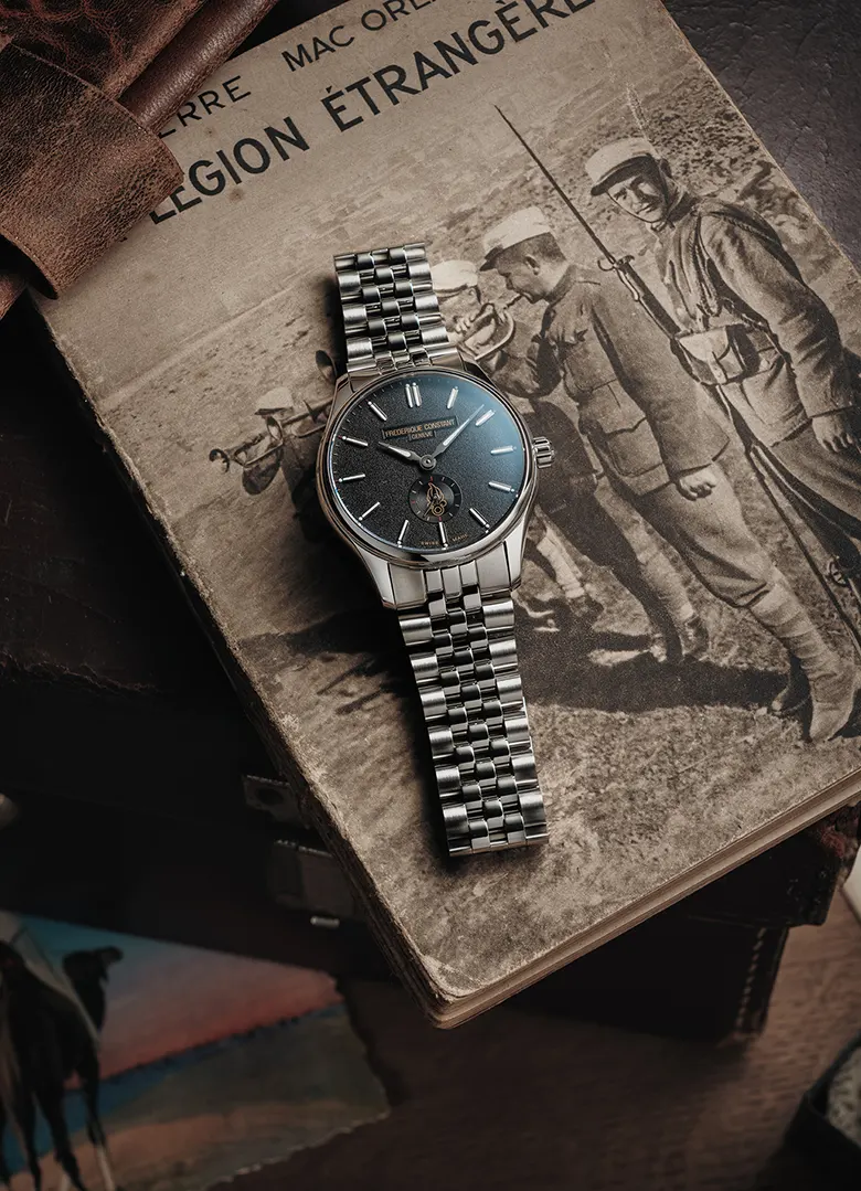 frederique constant x legion etrangere classics index small seconds automatic