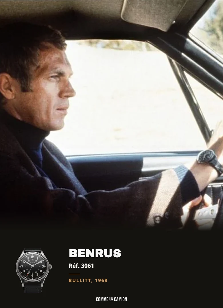 Montres Steve McQueen Benrus