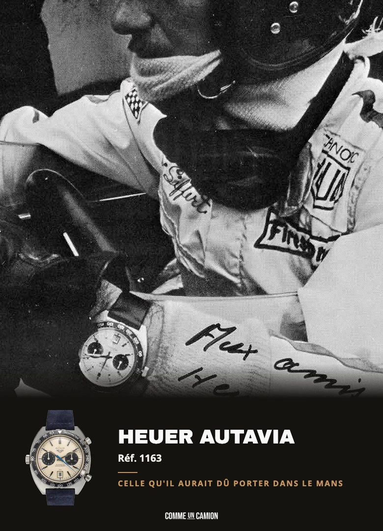 Montres Steve McQueen Heuer Autavia