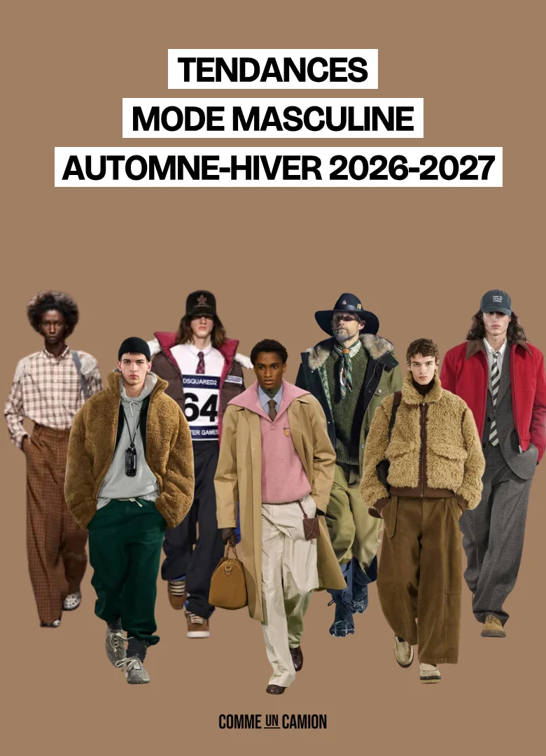 tendances mode masculine automne hiver 2026 2027
