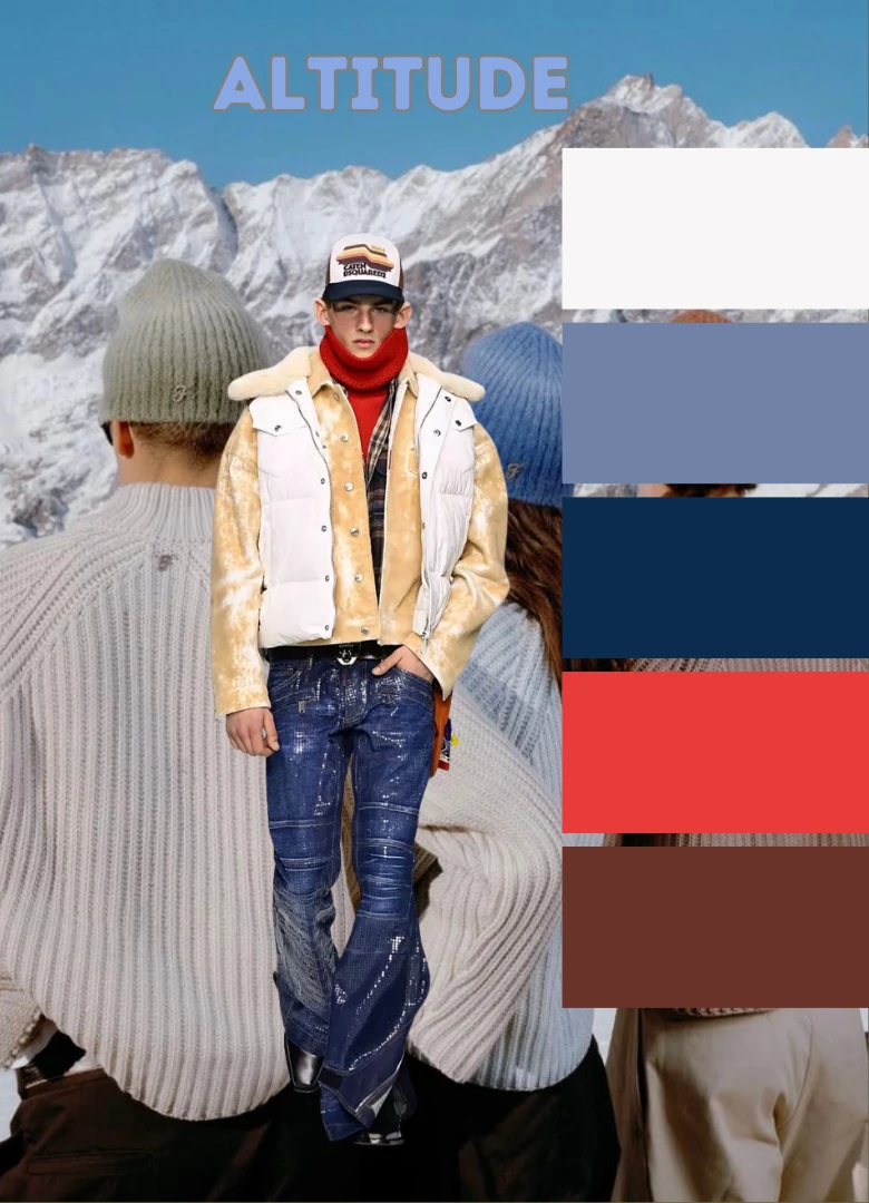 tendances mode masculine automne hiver 2026 2027 altitude couleurs