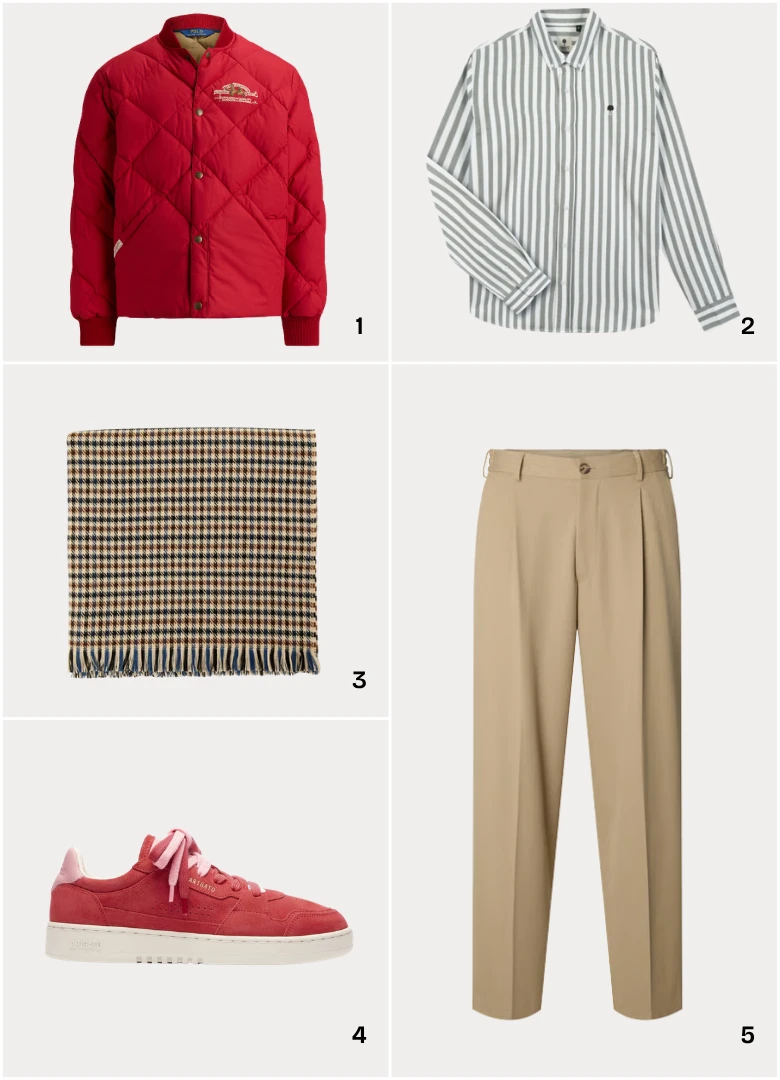 tendances mode masculine automne hiver 2026 2027 berlin preppy club look