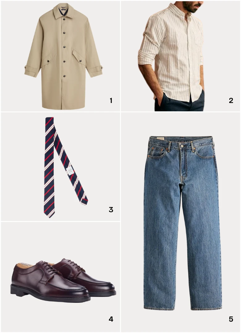 tendances mode masculine automne hiver 2026 2027 nerd enterprise look