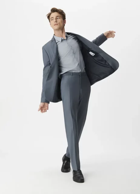 collection ikks urban lab homme costume bleu