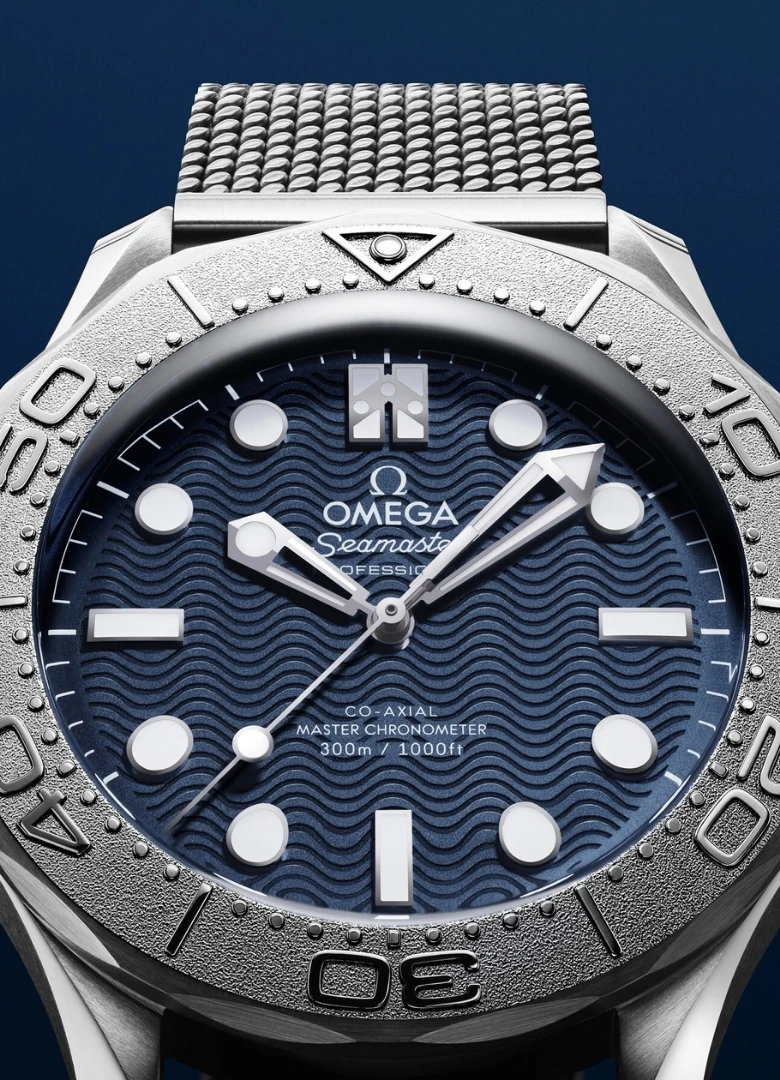 Omega Seamaster Diver 300M James Bond cadran