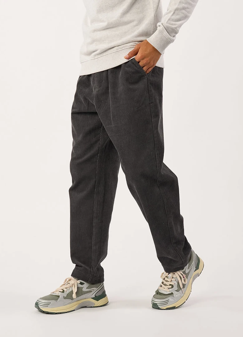 Pantalon en velours gris anthracite Billybelt pour homme