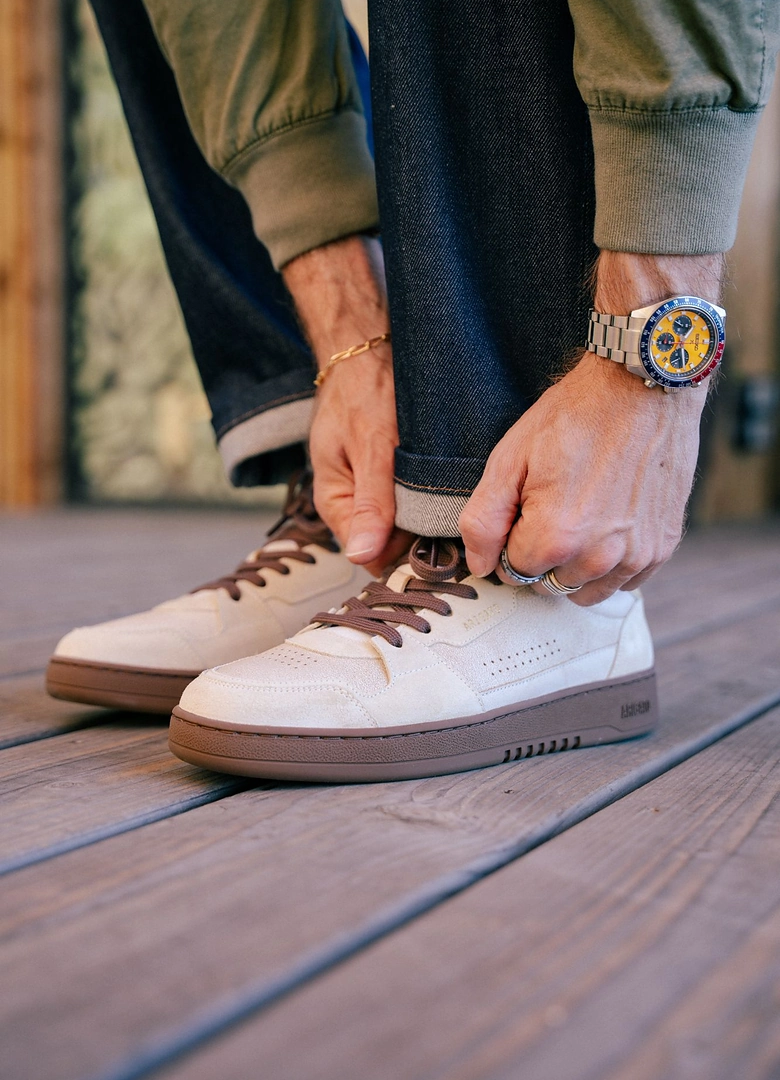 Seiko Speedtimer poignet sneakers