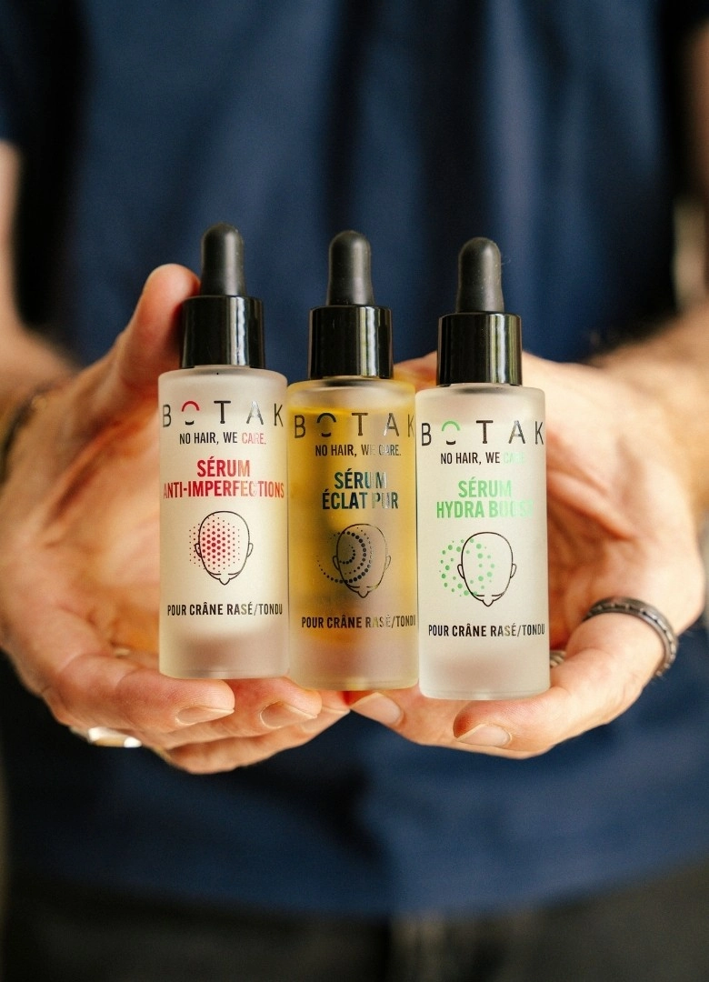 Serums Botak trio