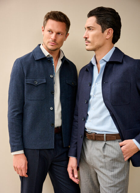 surchemises homme bleu marine nodus automne hiver