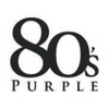 Logo 80's Purple
