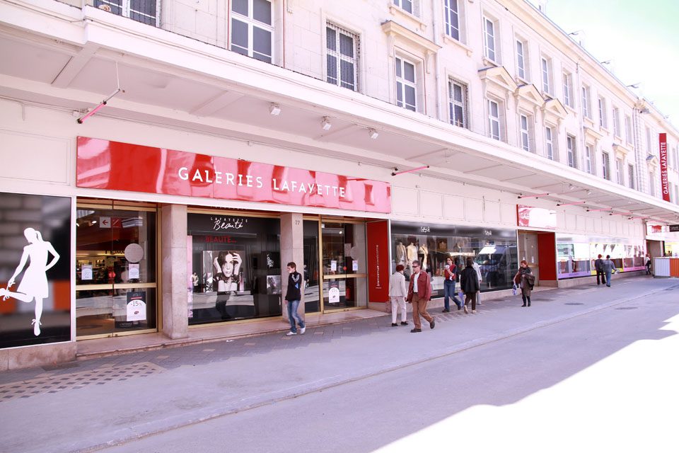 galeries lafayette tours chaussures