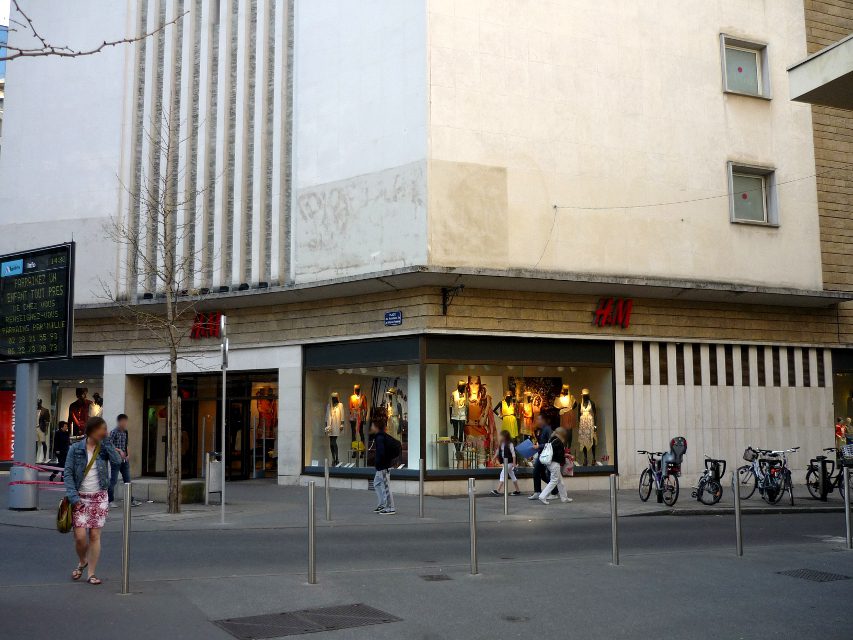 H&M nantes vitrine