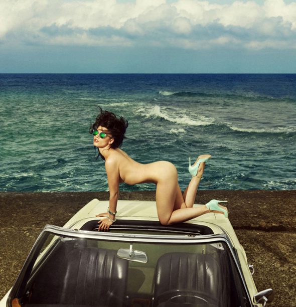 Crystal Renn Car