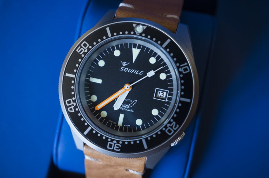 cadran montre squale atmos 50