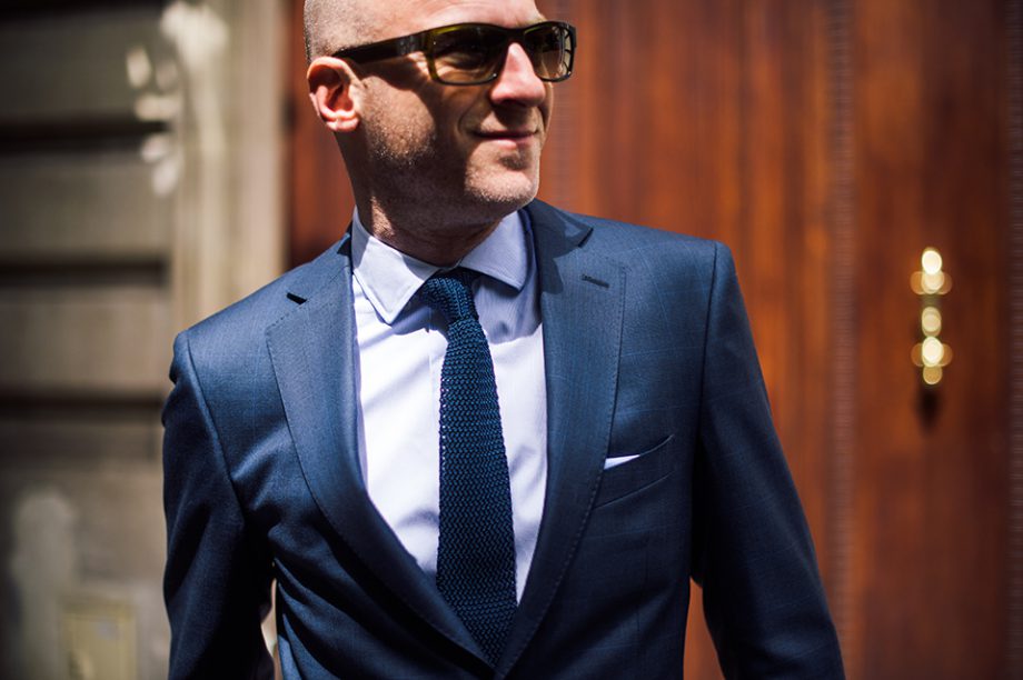 Costume Scabal Porte Buste