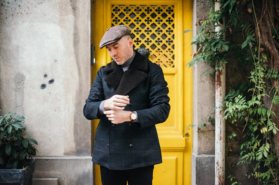 Look Poivre et Sel Porte jaune