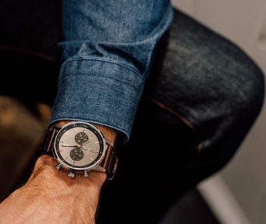 montre triwa porte dessus