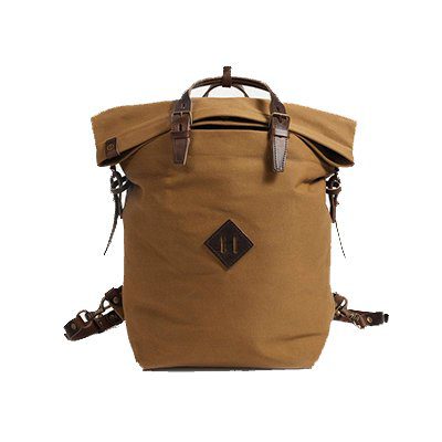 Sac à dos Bleu de Chauffe Woody camel