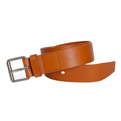 Ceinture Atelier Auguste cuir marron
