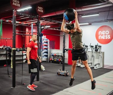max test noeness slam medecin ball saut