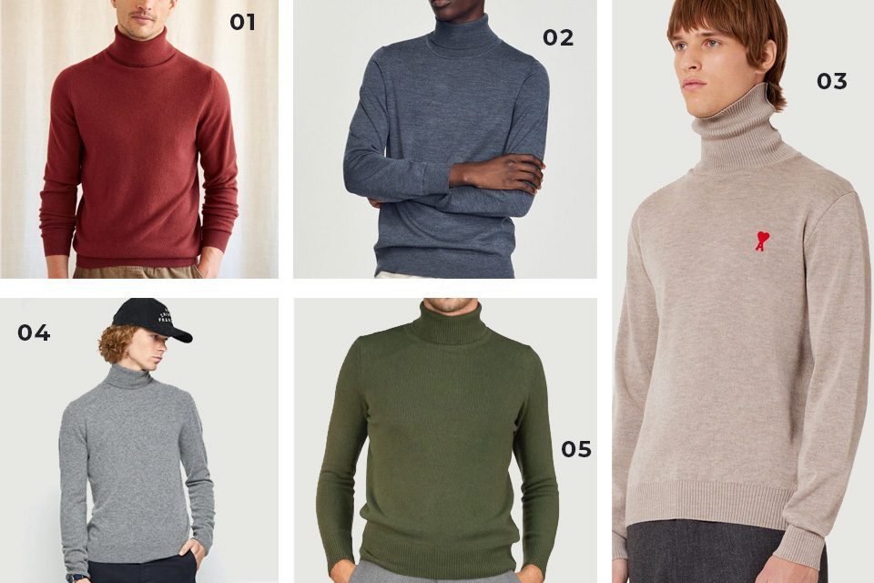 selection pulls col roule en soldes ah22 2