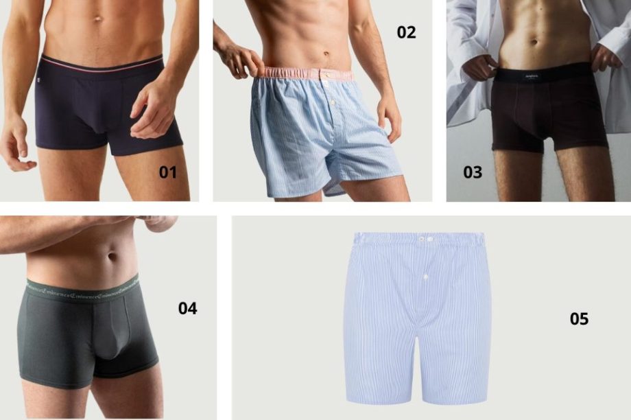 Sélection soldes été 2024 Boxers et Calecons