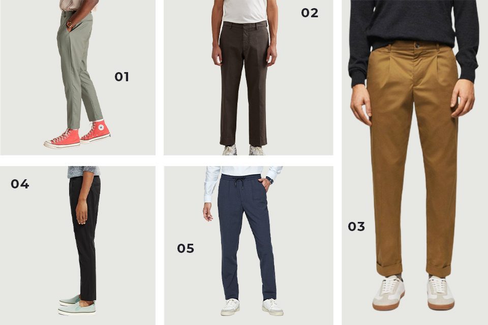 soldes pantalons habillés été 2023