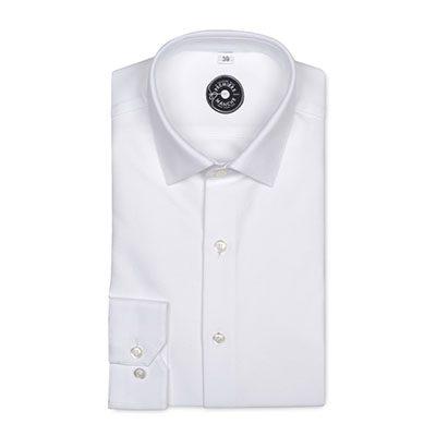 chemise oxford blanche première manche