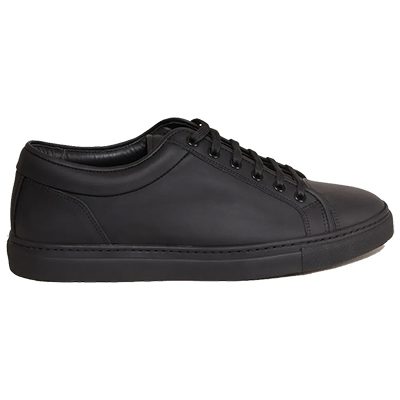 sneakers Low 1 ETQ en cuir noir