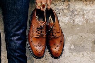 british shoes loake brogues cuir