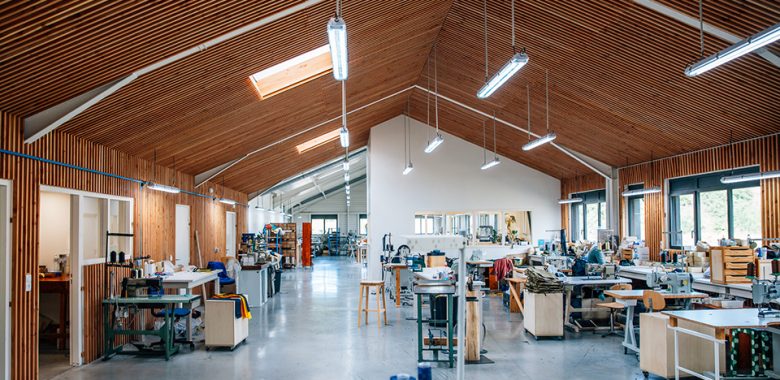 Atelier Bleu de chauffe vue interieur